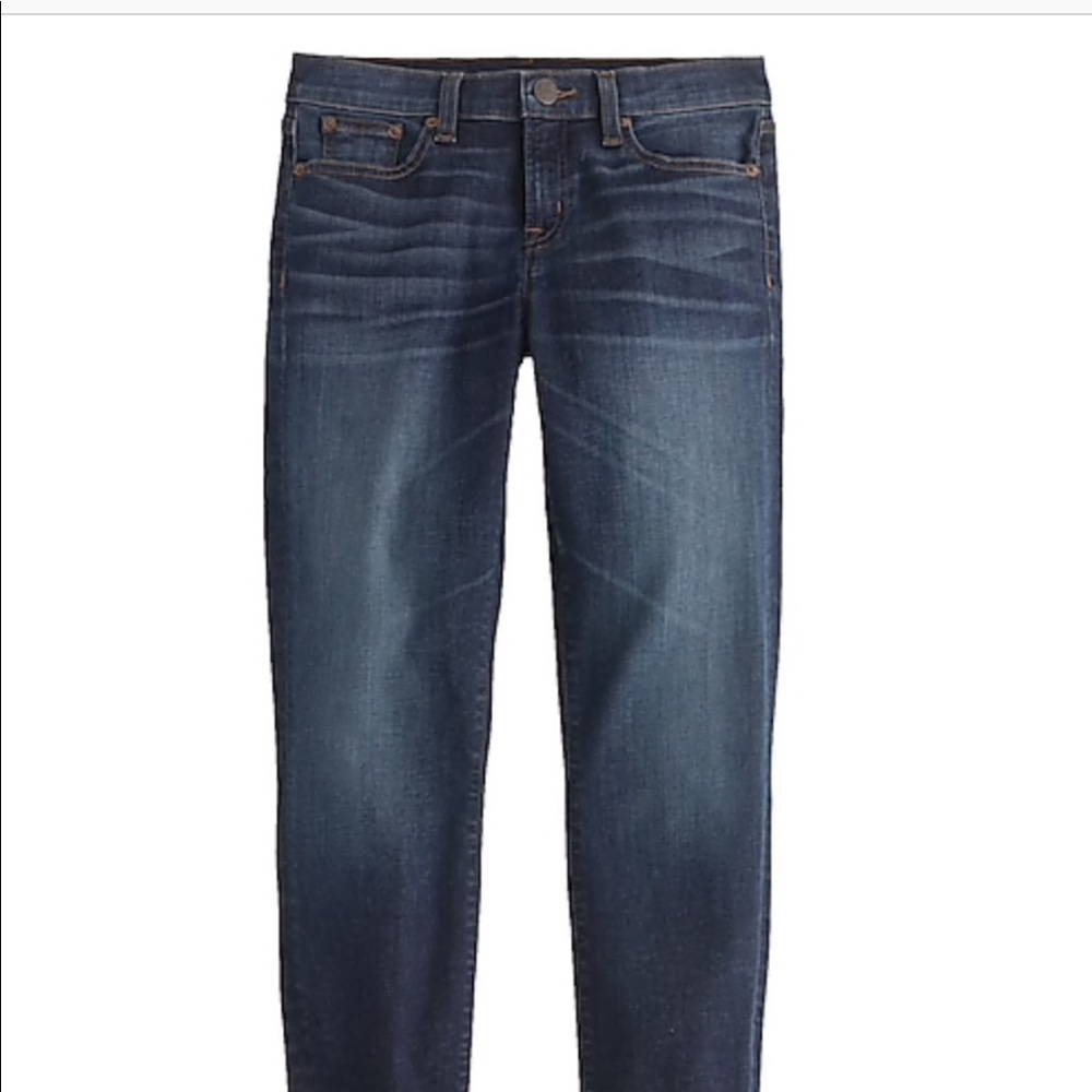 Jcrew 8 in toothpick dark